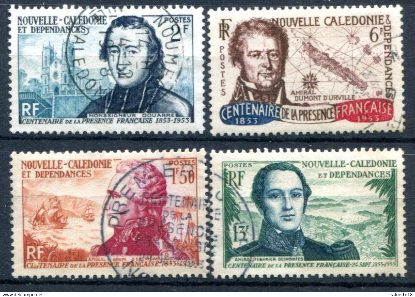 Nouvelle Calédonie      280/283  Oblitérés - Used Stamps