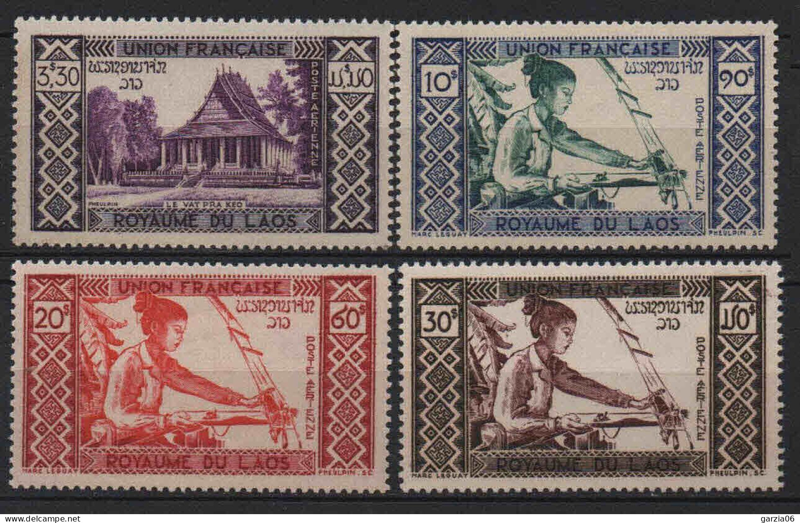 Laos - 1952  - Divers  -  PA 1 à 4  - Neuf  ** -  MNH - Laos