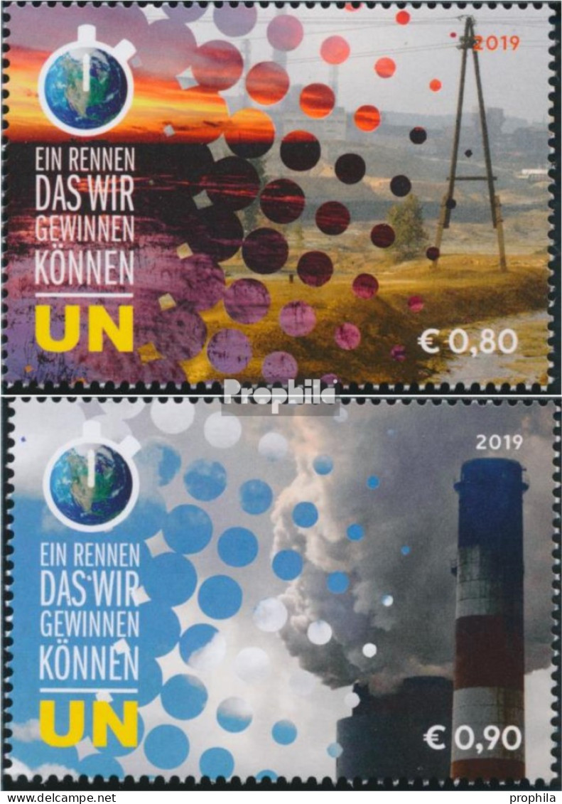 UNO - Wien 1067-1068 (kompl.Ausg.) Postfrisch 2019 UN Klimagipfel - Neufs