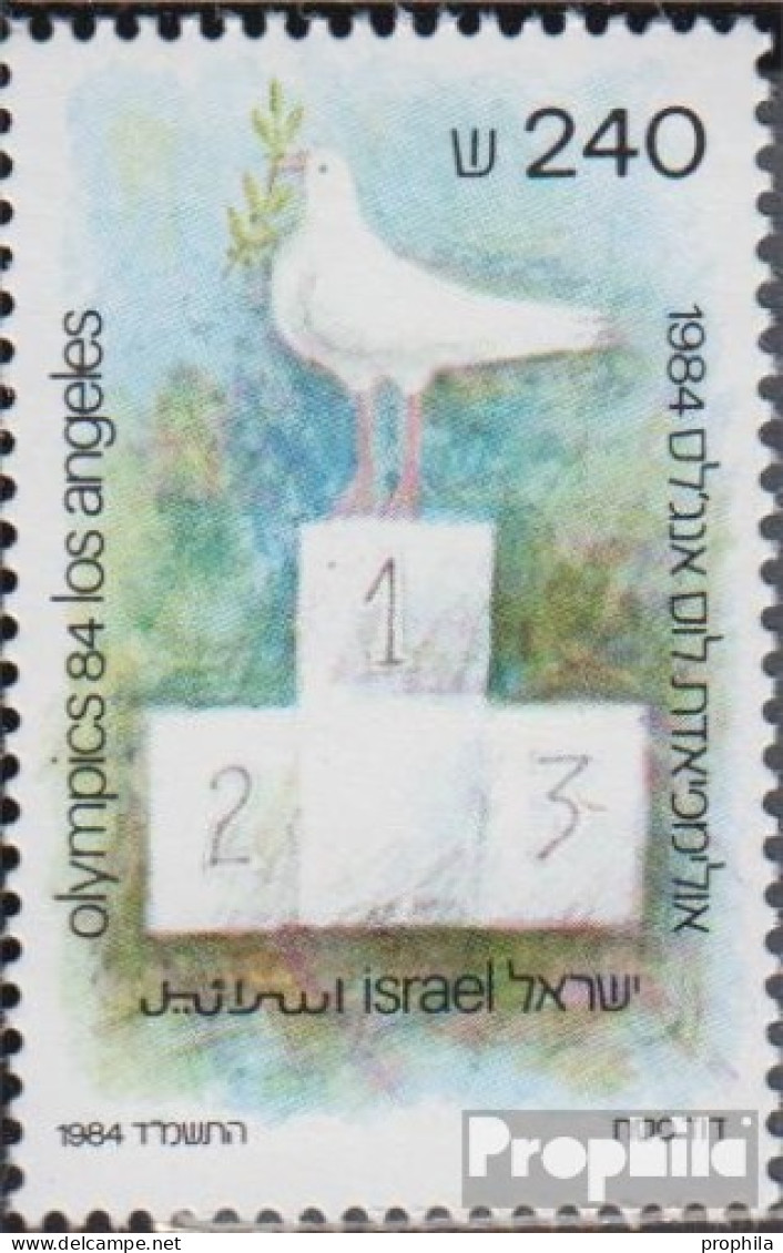 Israel 969 (kompl.Ausg.) Postfrisch 1984 Olympische Sommerspiele 84 - Unused Stamps (without Tabs)