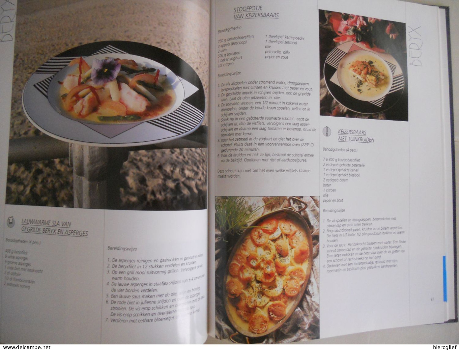 VIS NATUURLIJK - vis kennen  en koken / kookboek bereidingen recepten nationale dienst afzet land- & tuinbouwproducten