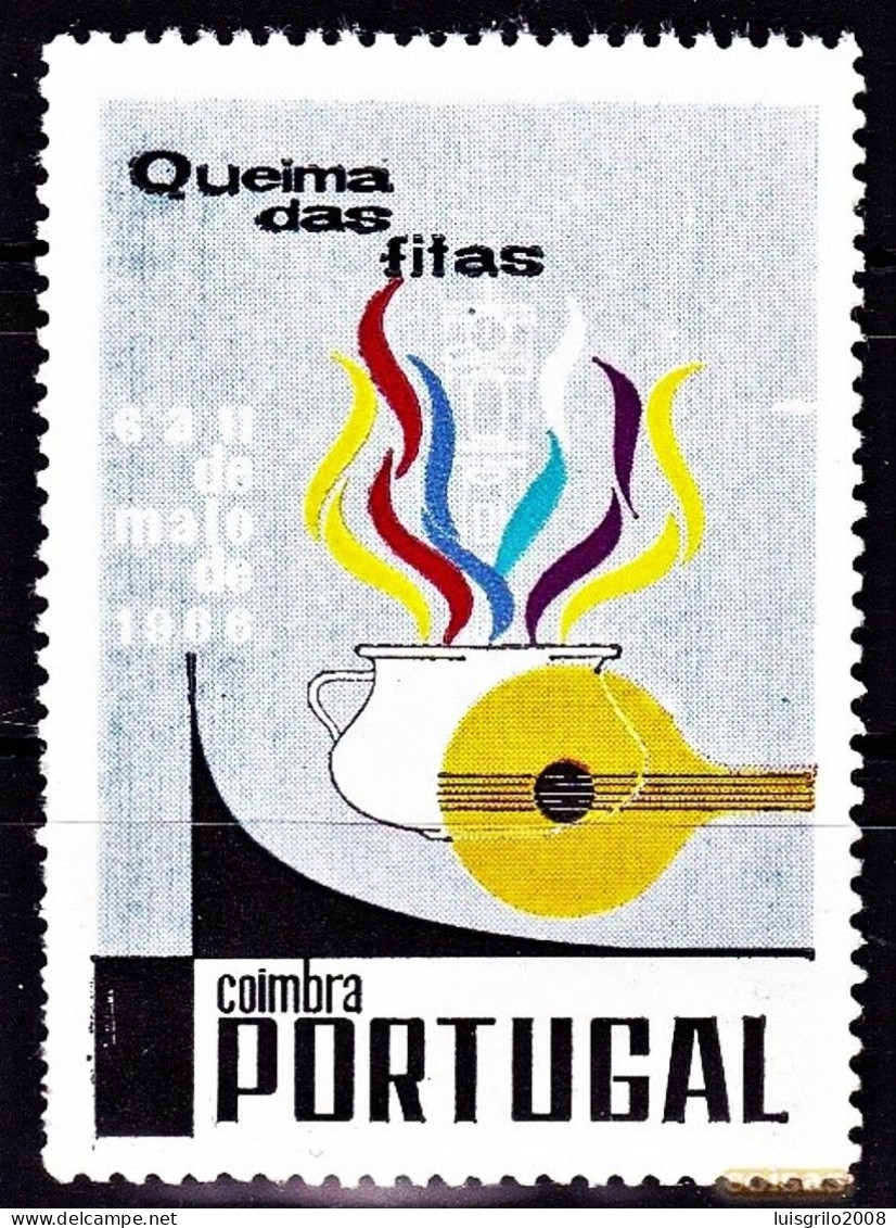 Vignette/ Vinheta, Portugal - Queima Das Fitas, Coimbra. 1966 -|- MNH - Emisiones Locales