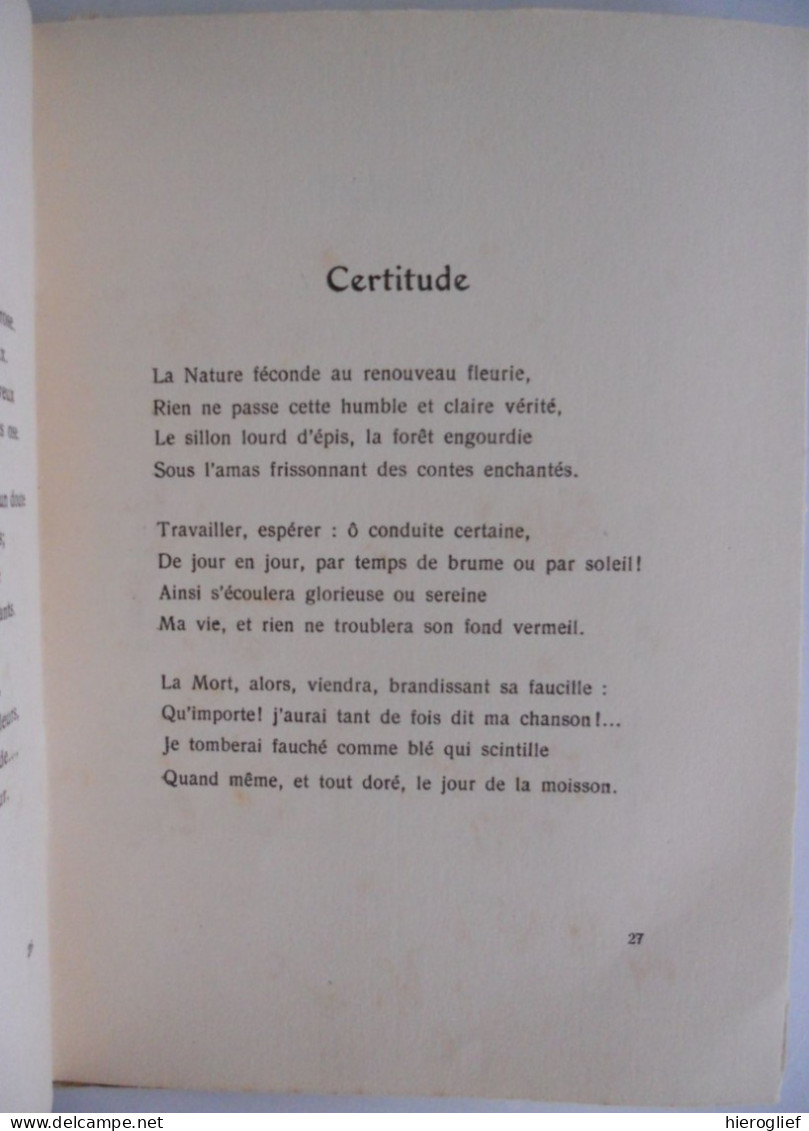 ELEGIES Par Jules Tellier Signé  1924 élégies Poèmes Poète Signé Dédicace ° Havre + Toulouse - Auteurs Français