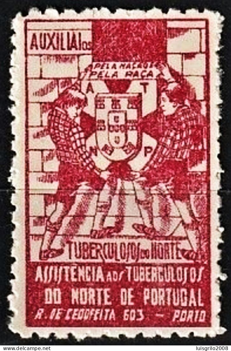 Vignette/ Vinheta, Portugal - Assistência Aos Tuberculosos Norte -|- MNH - Emissions Locales