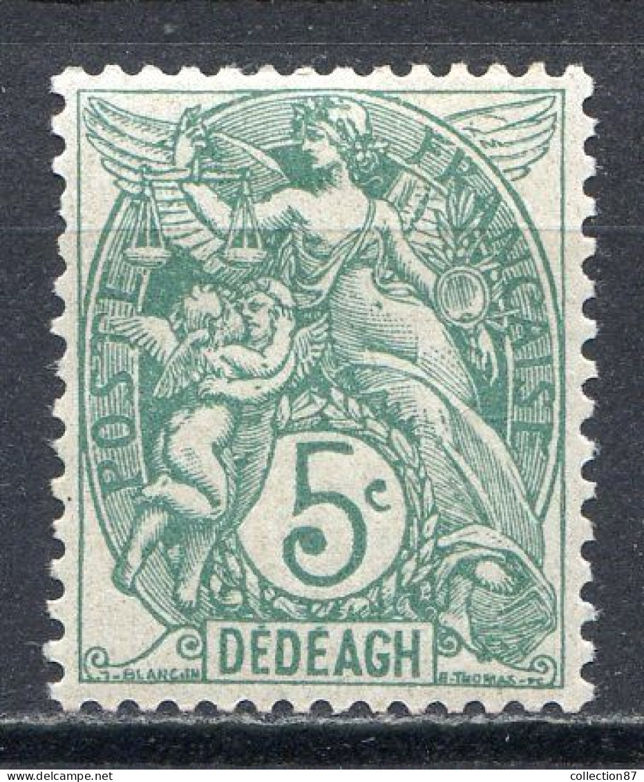 Réf 76 CL2 < -- DEDEAGH < N° 3 * Bien Centré NEUF Ch. * MH -- > 5 Cts Type Blanc - Unused Stamps