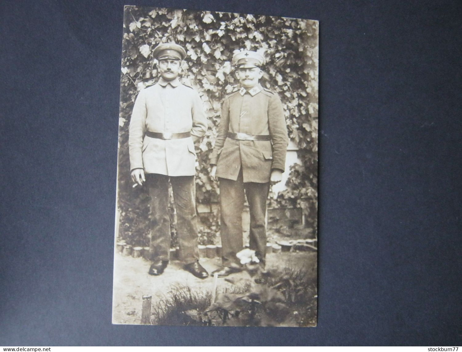 NAUEN , Soldatenfotokarte  , Schöne Karte  Um  1916 - Nauen