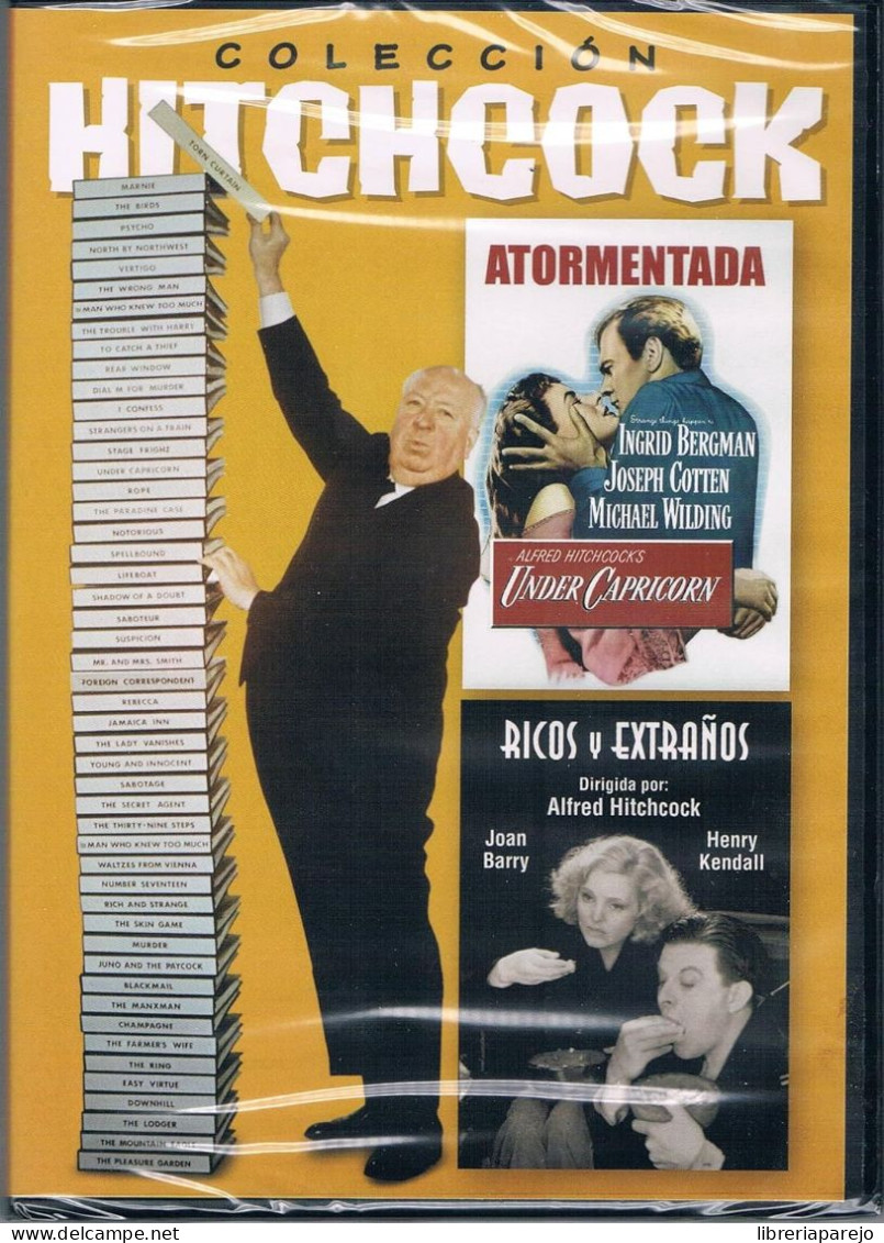 Coleccion Hitchcock Atormentada + Ricos Y Extraños Pack Dvd Nuevo Precintado - Autres Formats