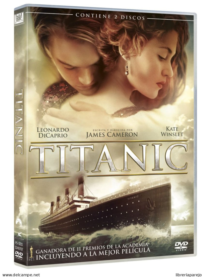 Titanic Leonardo Di Caprio Pack 2 Dvd Nuevo Precintado - Autres Formats