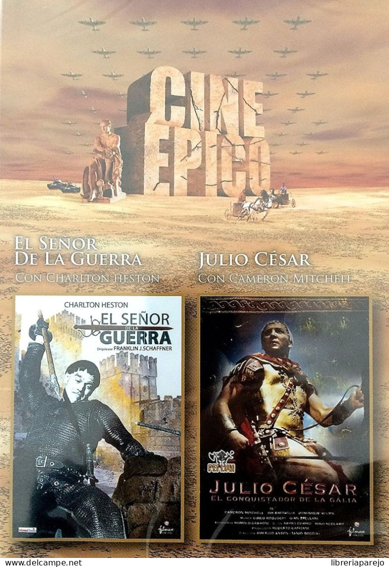 Cine Epico El Señor De La Guerra + Julio Cesar Pack Dvd Nuevo Precintado - Autres Formats