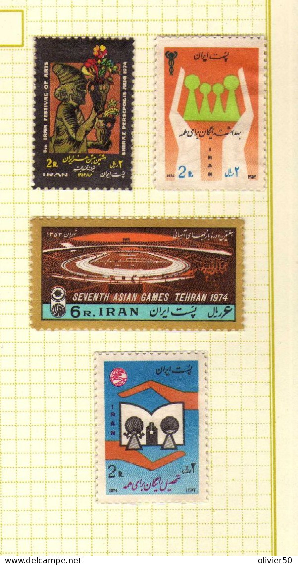 Iran - 1974  - Jeux Asiatiques - Evenements  - Neufs** - MNH  - - Iran