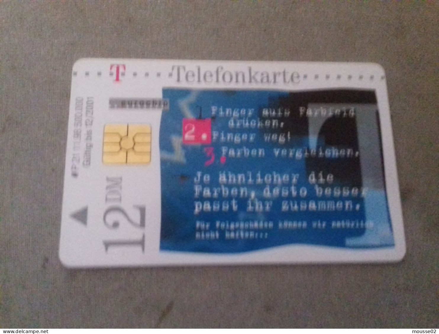 TELECARTE ALLEMANDE - A + AD-Series : D. Telekom AG Advertisement