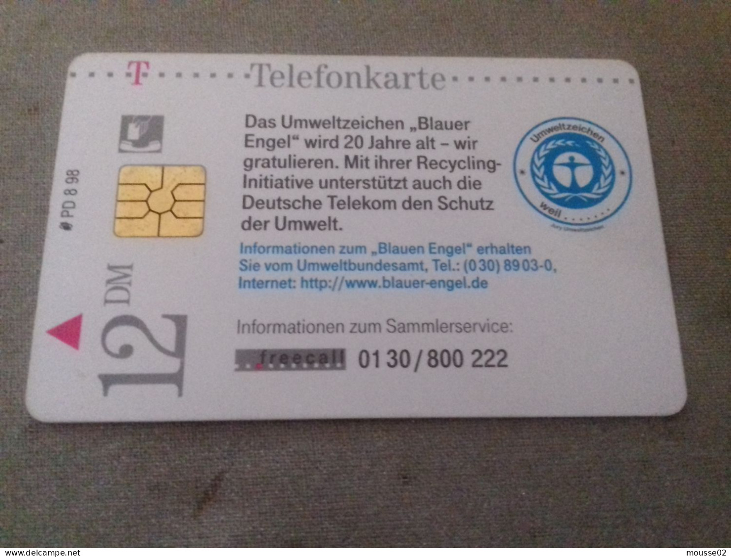 TELECARTE ALLEMANDE - A + AD-Series : D. Telekom AG Advertisement