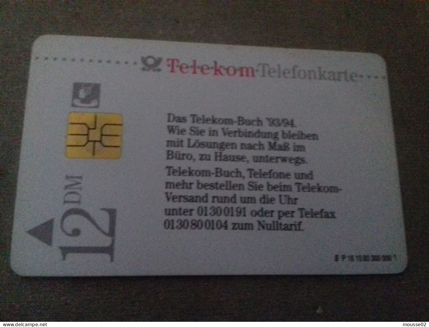 TELECARTE ALLEMANDE - A + AD-Reeks :  Advertenties Van D. Telekom AG