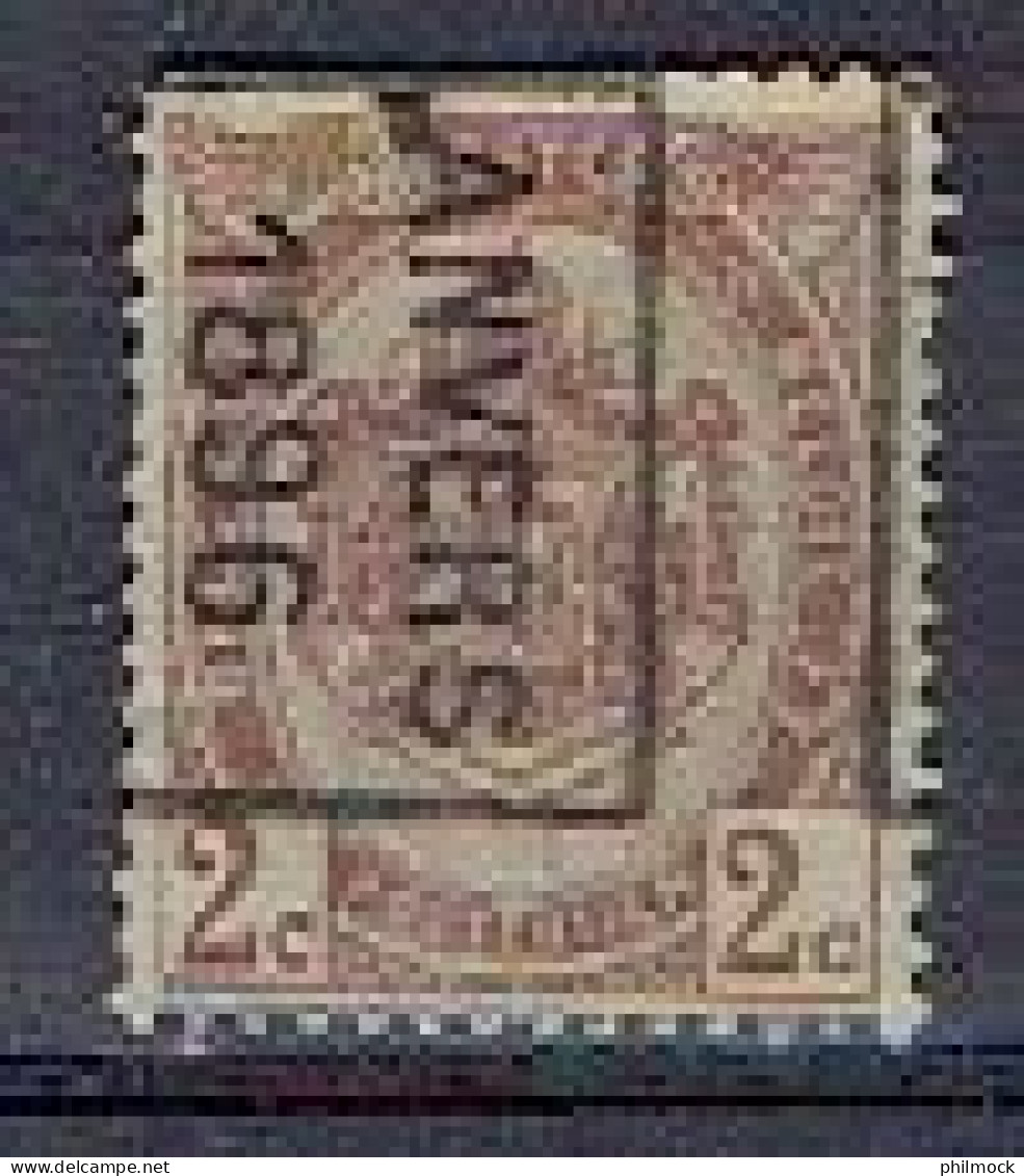 Préo - Voorafgestempelde Zegels 68 B - Anvers 1896 -Timbre N°55 - Rolstempels 1894-99