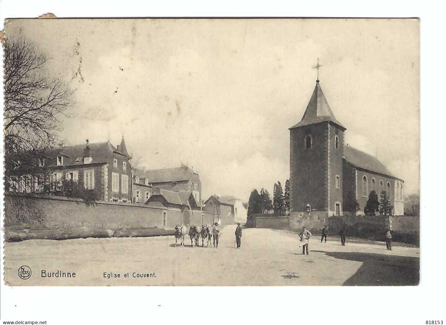 Burdinne  Eglise Et Couvent  1912 - Burdinne