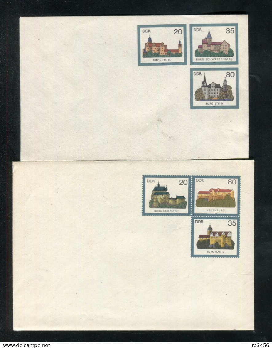 "DDR" Ganzsachenumschlaege Mi. U 1 Und U 2 ** (B674) - Enveloppes - Neuves