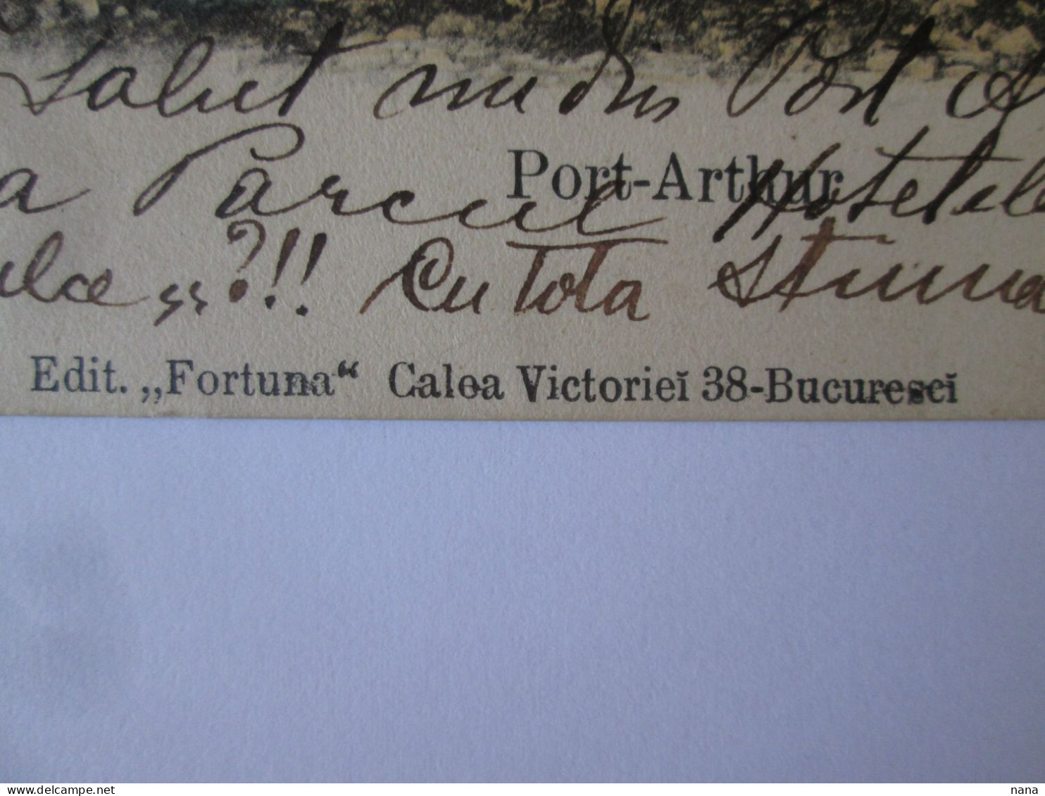 Canada-Port Arthur:Maison D'edition Calea Victoriei Bucarest C.pos.voyage 1904/Calea Victoriei Publ.House Bucharest 1904 - Port Arthur