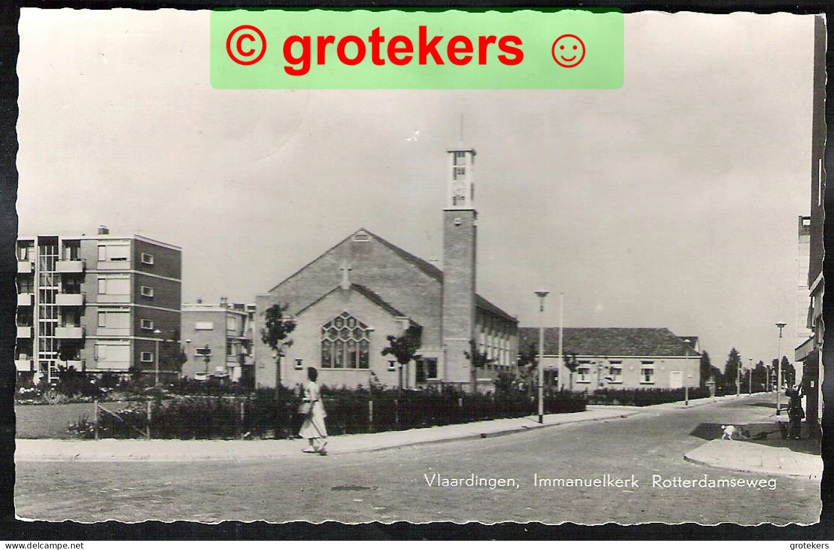 VLAARDINGEN Immanuelkerk Rotterdamseweg 1958 - Vlaardingen