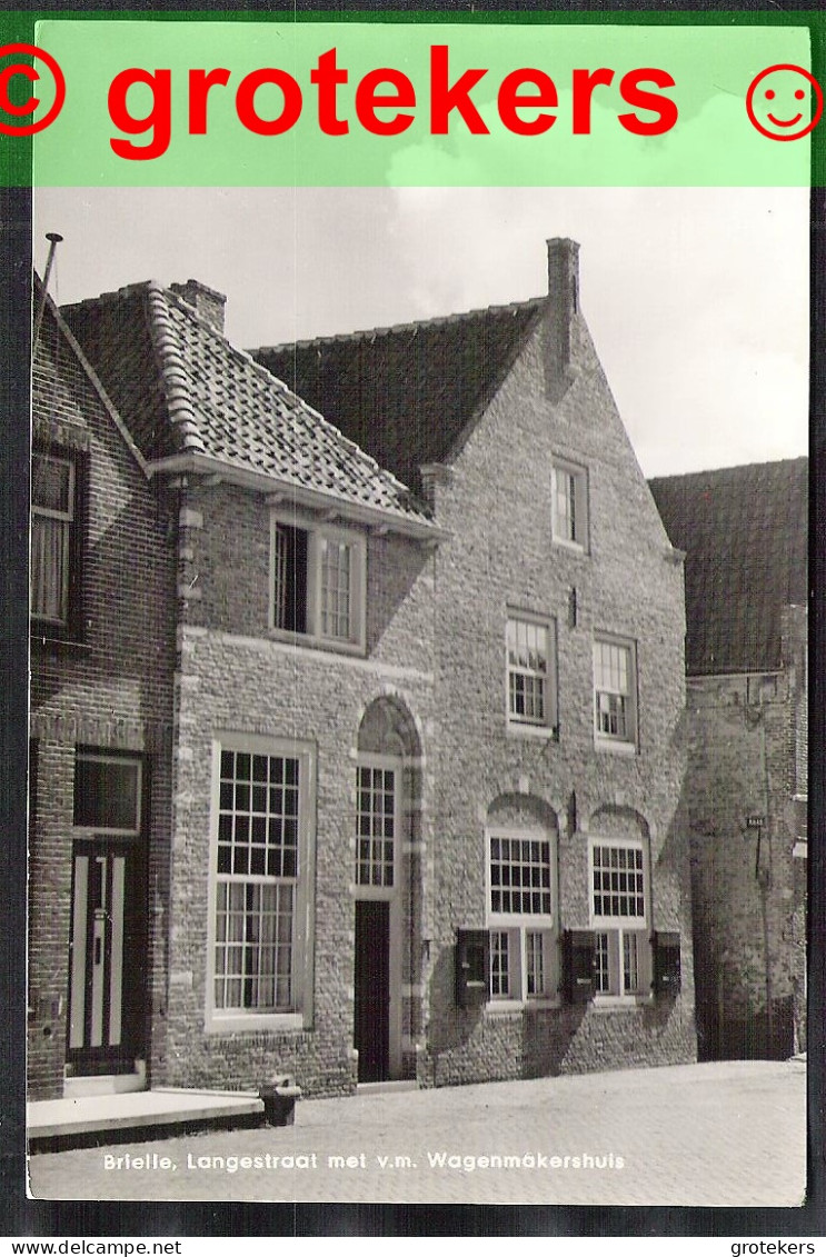 BRIELLE Langestraat Met Voormalig Wagemakershuis 1962 - Brielle