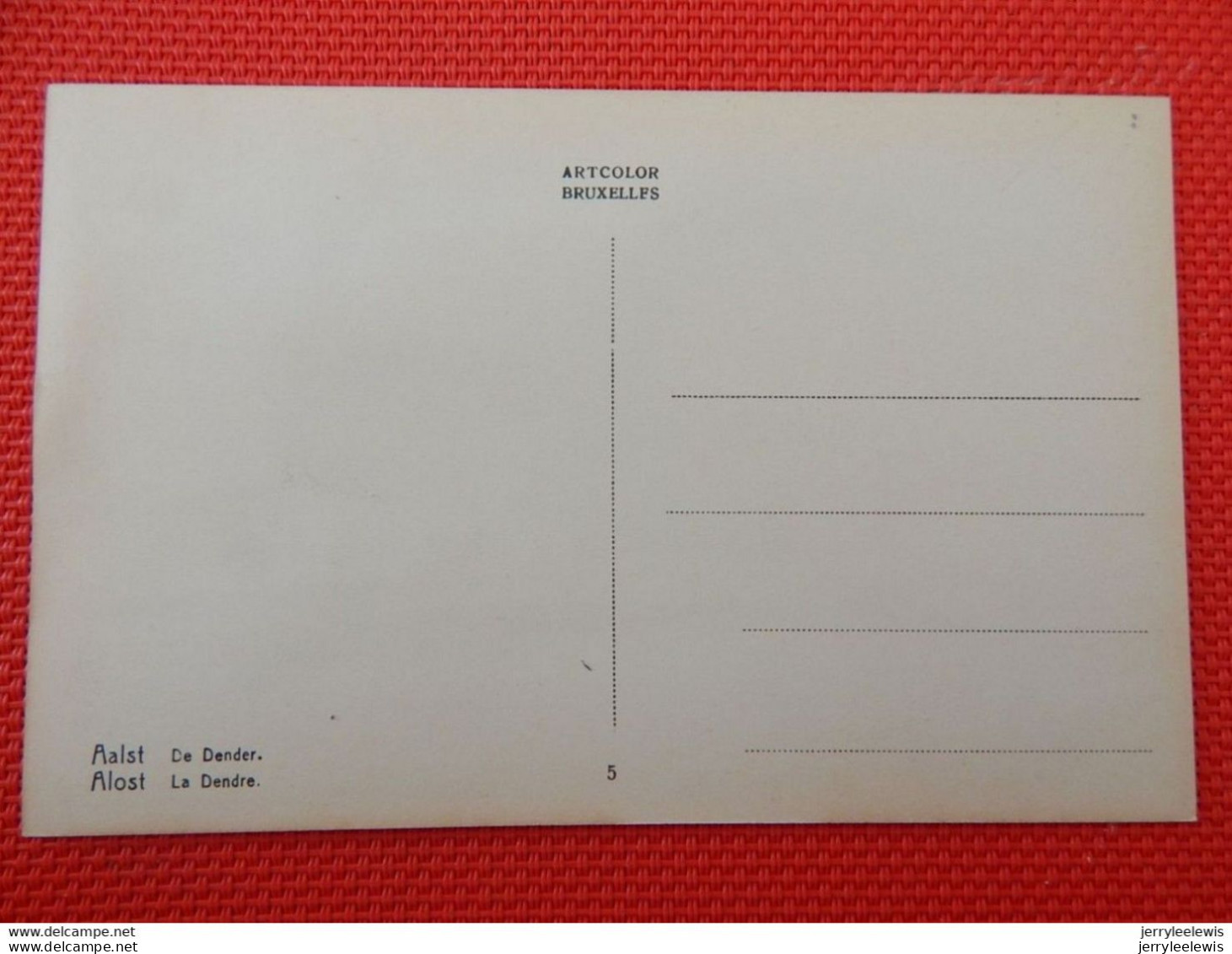 AALST -  ALOST - De Dender  - La Dendre - Beveren-Waas