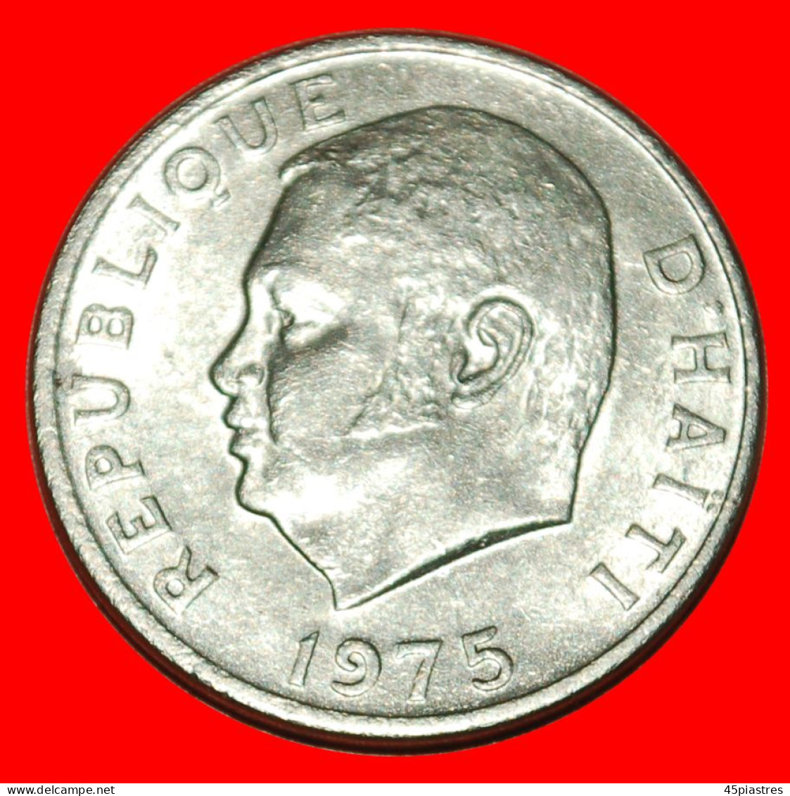 * FAO: HAITI  5 CENTIMES 1975 UNC MINT LUSTRE!  · LOW START · NO RESERVE! - Haiti