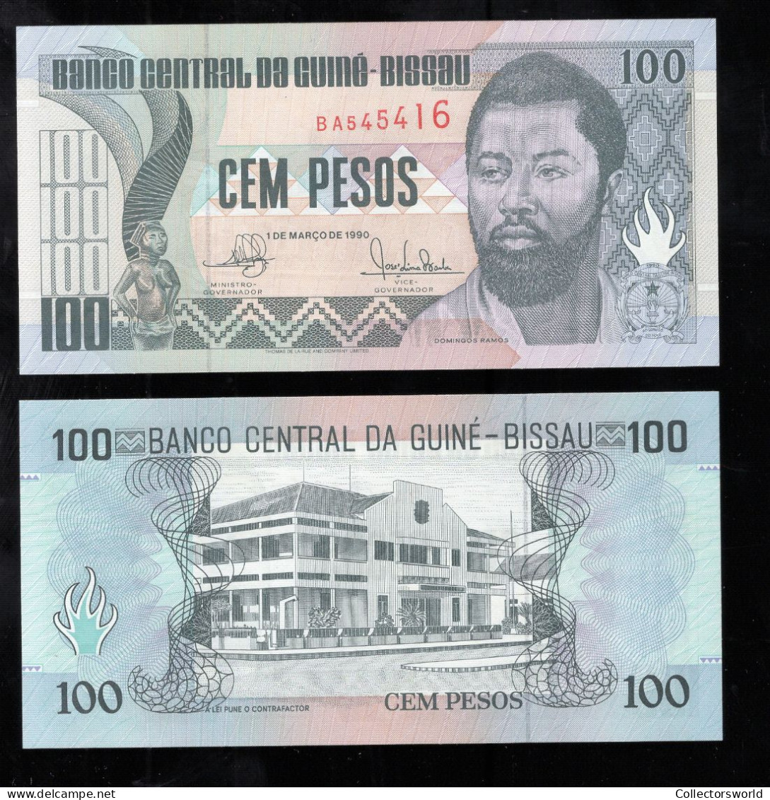 Guinea Bissau 100 Pesos Year 1990 P11 UNC - Guinea-Bissau