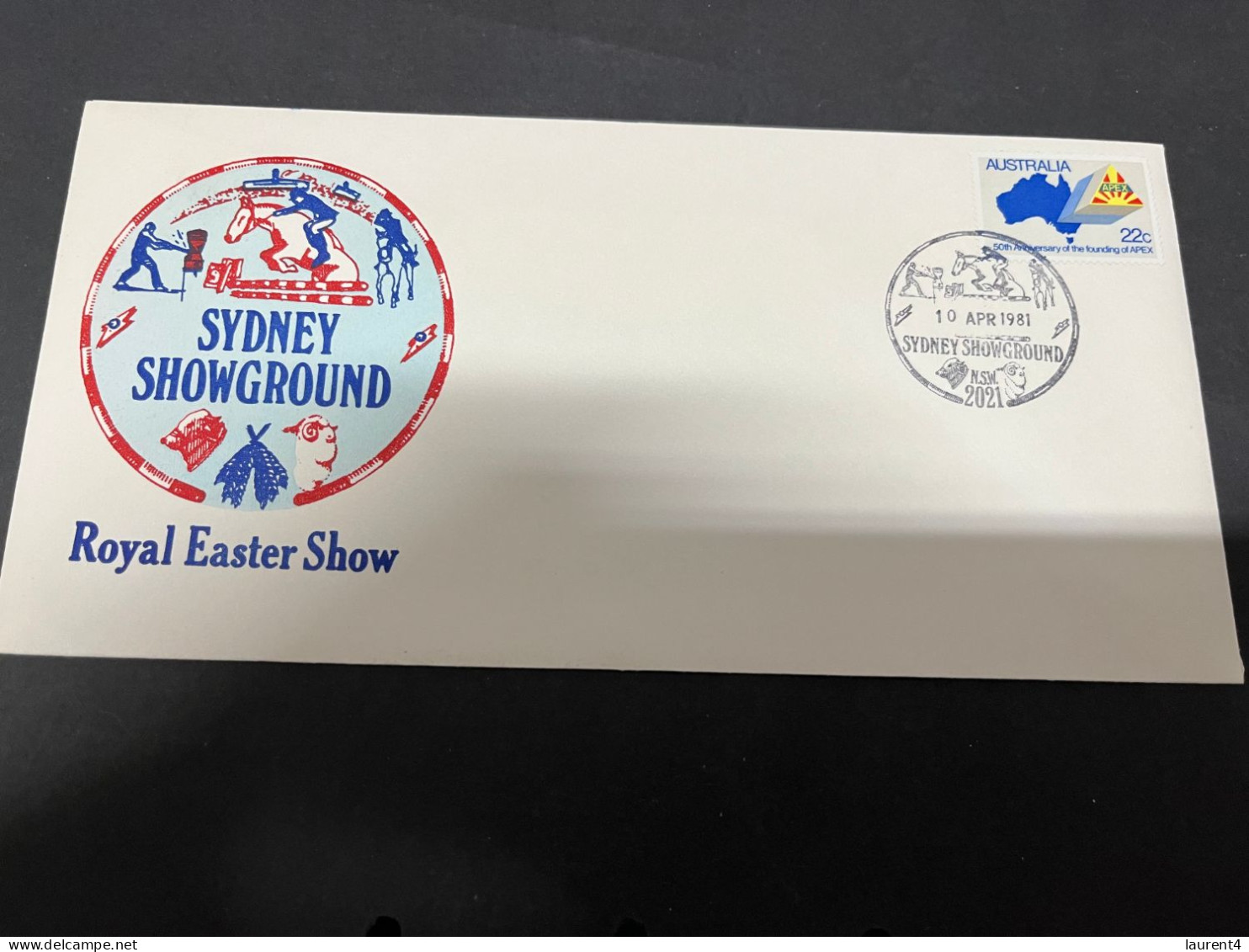 30-9-2023 (2 U 34) Australia FDC - 1981 - Royal Easter Show - Sonstige & Ohne Zuordnung