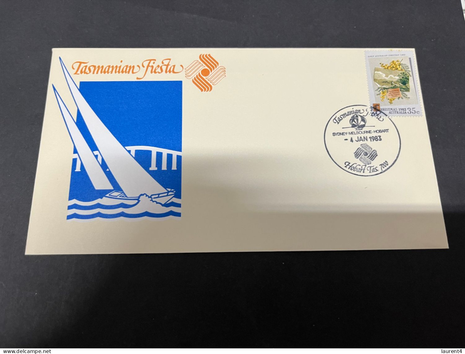 30-9-2023 (2 U 34) Australia FDC - 1983 - Tasmania Fiesta - Andere & Zonder Classificatie