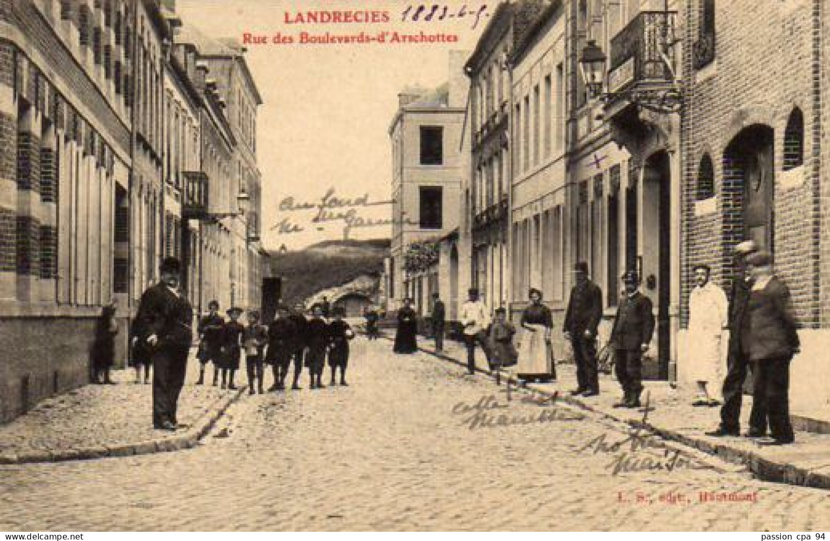 S39-038 Landrecies - Rue Des Boulevards D'Arschottes - Landrecies