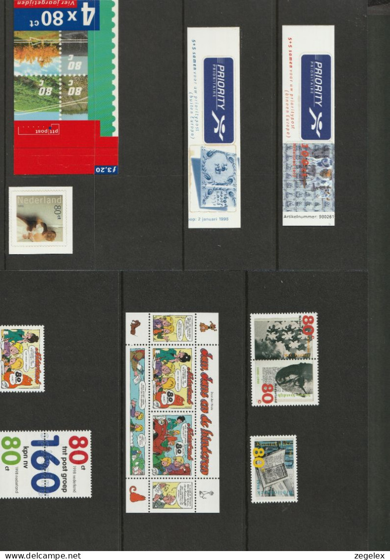 1998 Jaarcollectie PTT Post Postfris/MNH** - Années Complètes