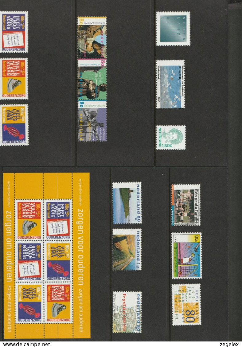 1998 Jaarcollectie PTT Post Postfris/MNH** - Années Complètes