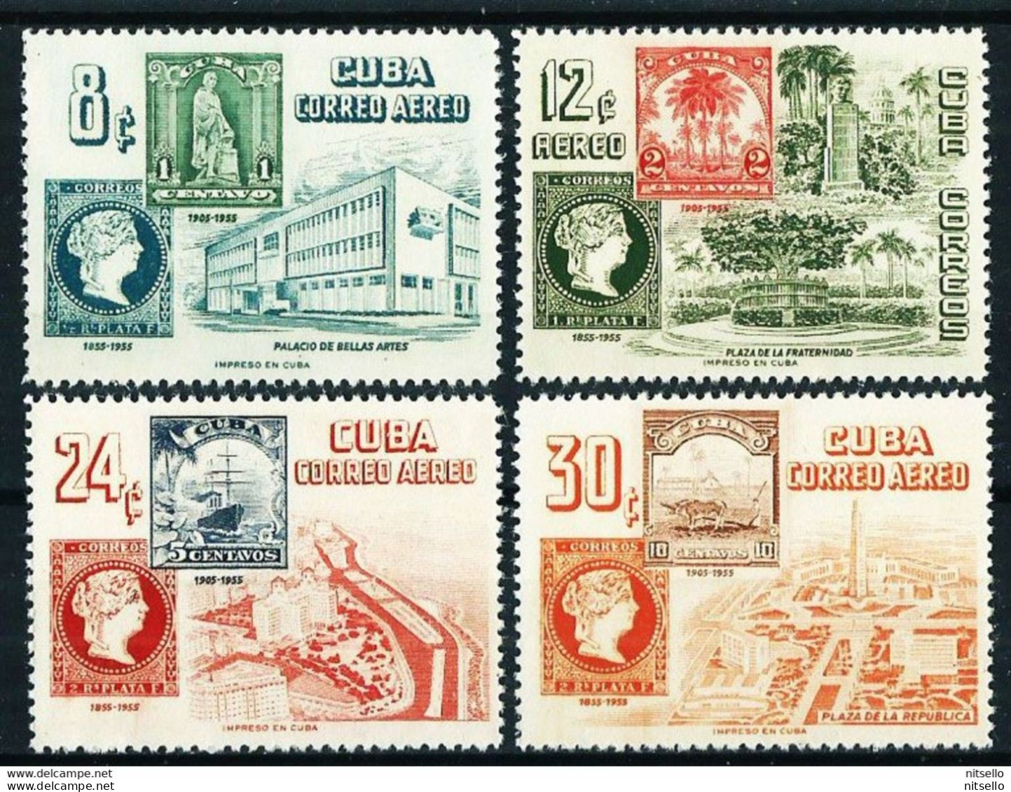 LOTE 2154 ///  (C245) CUBA - YT Nº: A-108/11 **MNH //  ¡¡¡ OFERTA - LIQUIDATION - JE LIQUIDE !!! - Airmail