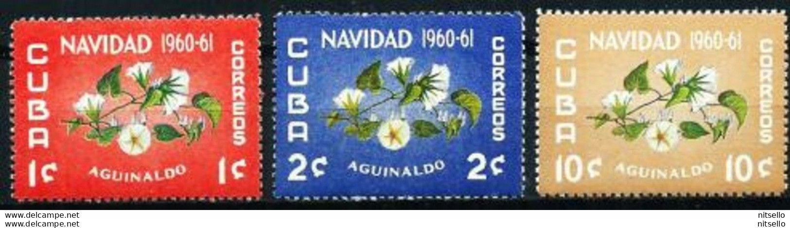 LOTE 2154 ///  (C120) CUBA - YT Nº: 547/9 **MNH  // CATALG/COTE: 10€ ¡¡¡ OFERTA - LIQUIDATION - JE LIQUIDE !!! - Ungebraucht