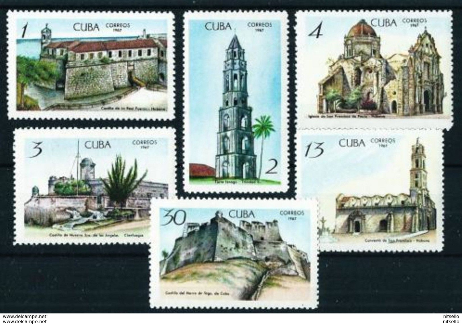 LOTE 2154 ///  (C250) CUBA - YT Nº: 1180/5 **MNH  // CATALG/COTE: € ¡¡¡ OFERTA - LIQUIDATION - JE LIQUIDE !!! - Nuovi