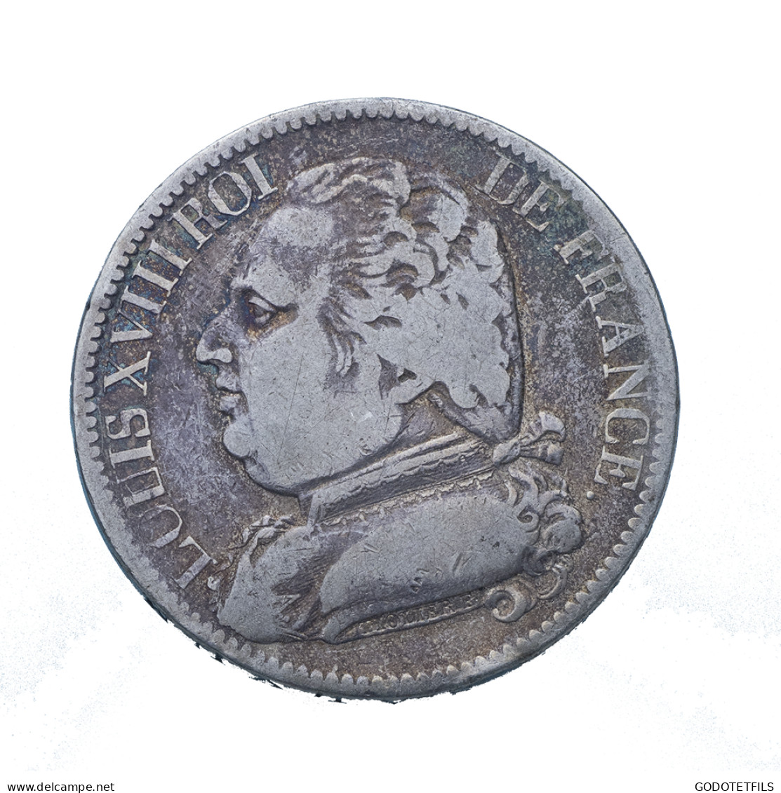 Louis XVIII- 5 Francs 1814 Lille - 5 Francs