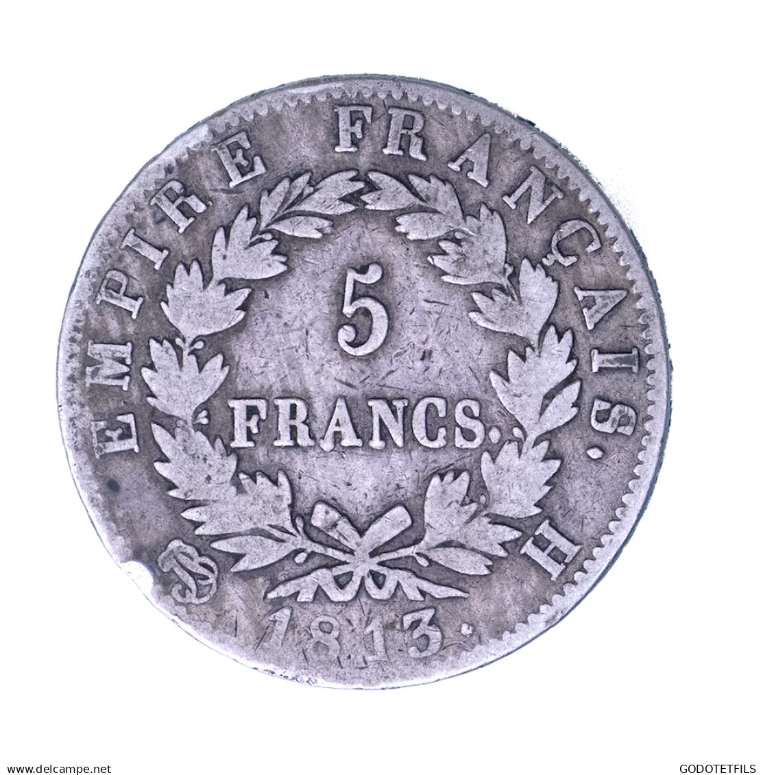 Napoléon Ier-5 Francs 1813 La Rochelle - 5 Francs