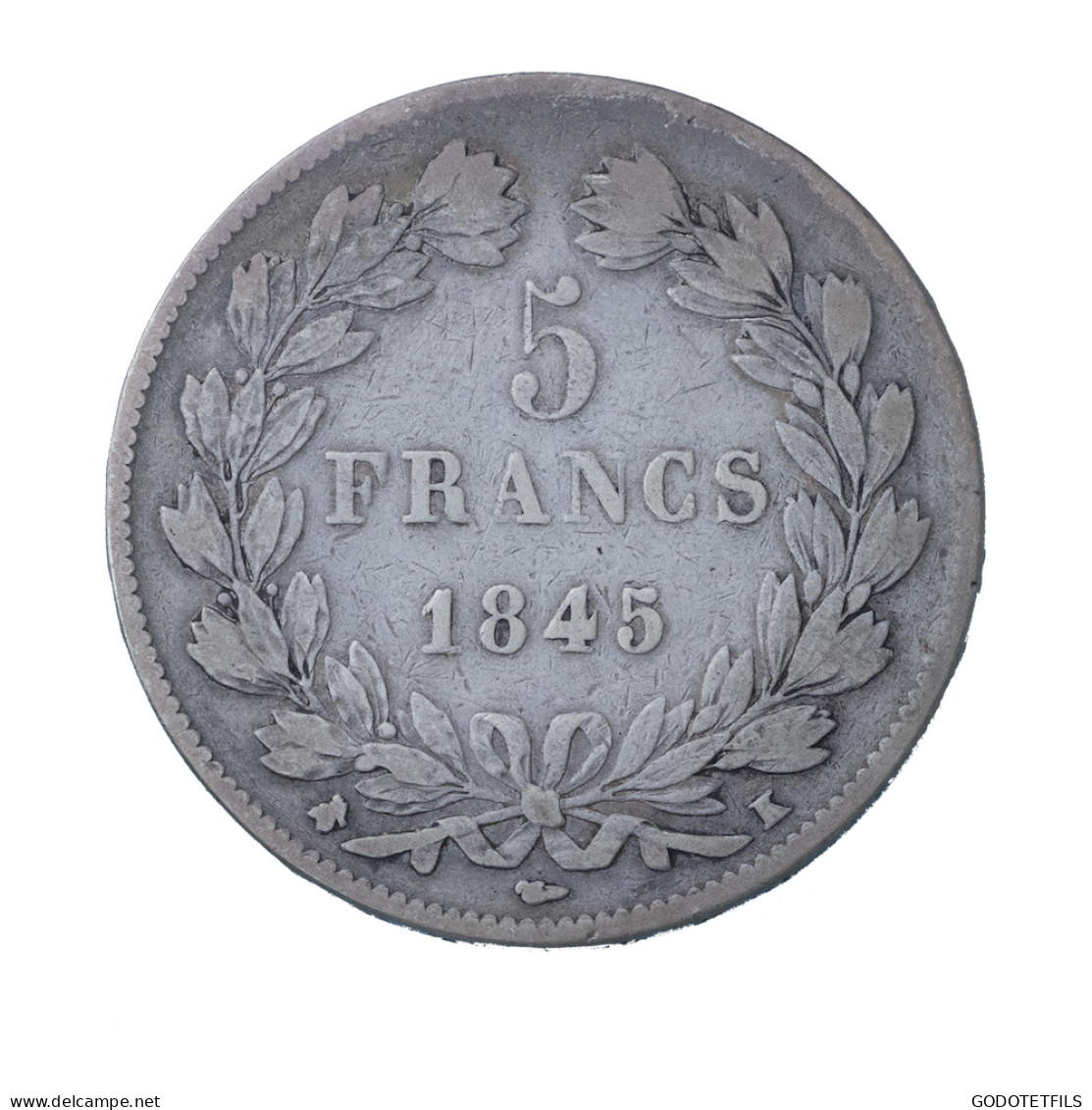 Louis-Philippe-5 Francs 1845 Bordeaux - 5 Francs