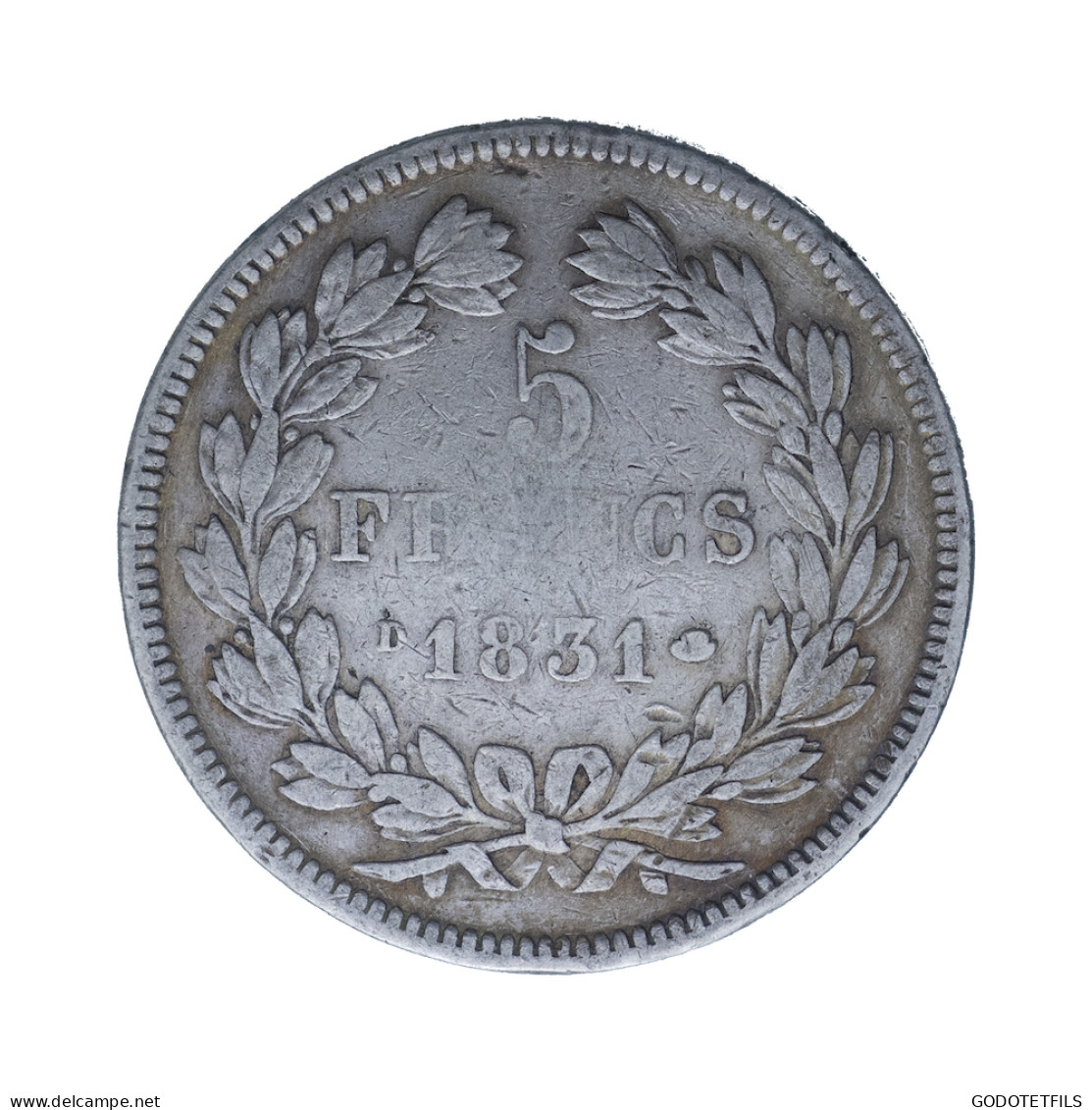 Louis-Philippe-5 Francs 1831 Lyon - 5 Francs