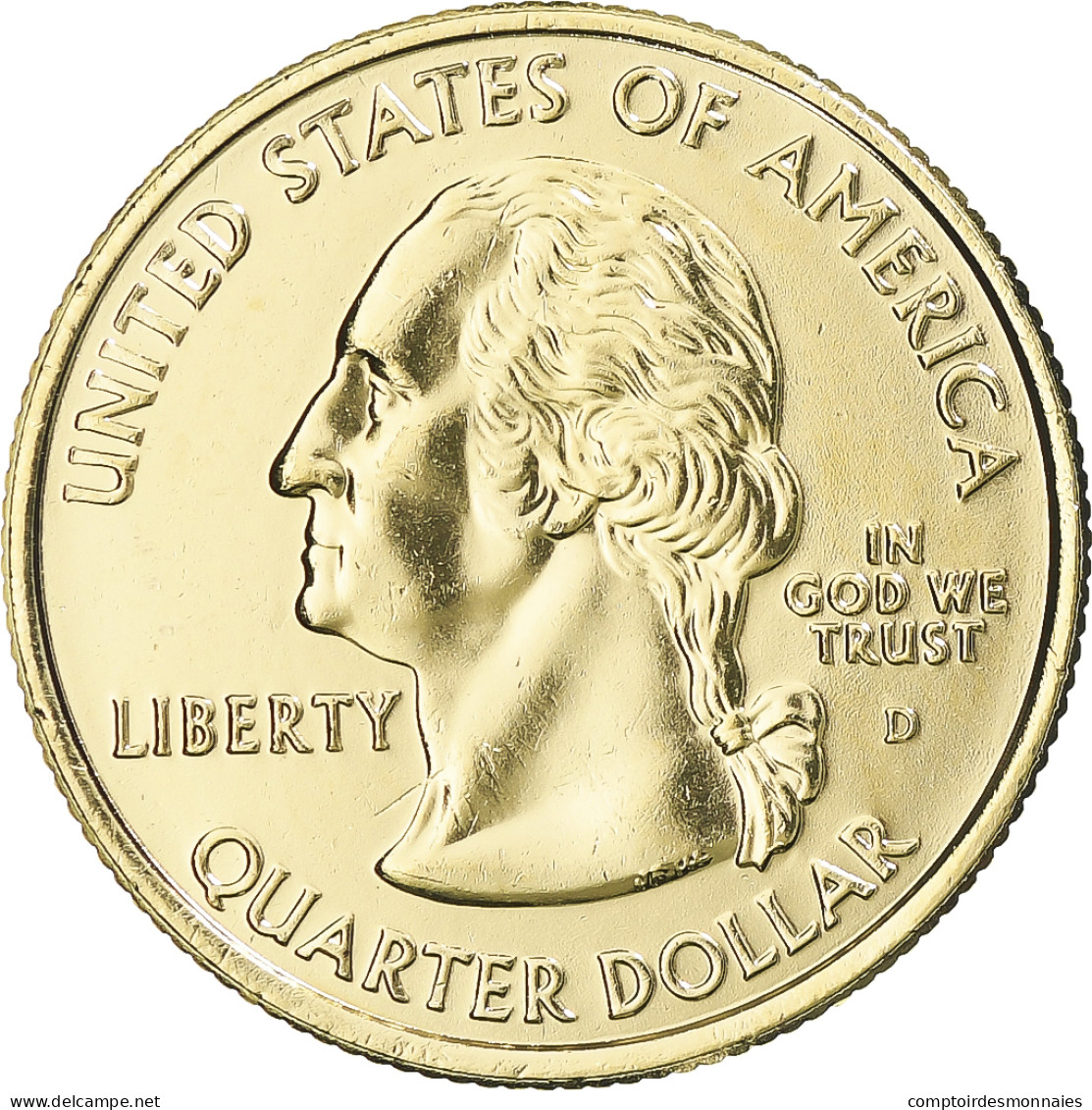 Monnaie, États-Unis, Montana, Quarter, 2007, U.S. Mint, Denver, Golden, SPL - 2010-...: National Parks