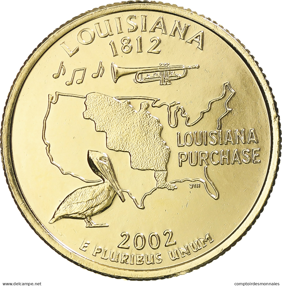 Monnaie, États-Unis, Quarter, 2002, U.S. Mint, Denver, Golden, SPL, Cupronickel - 2010-...: National Parks