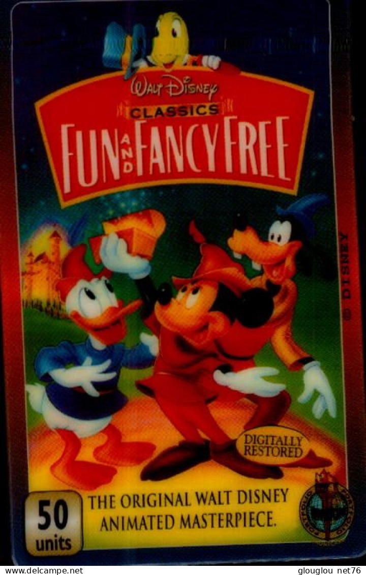 TELECARTE....DISNEY...MICKEY  DONALD... - Disney