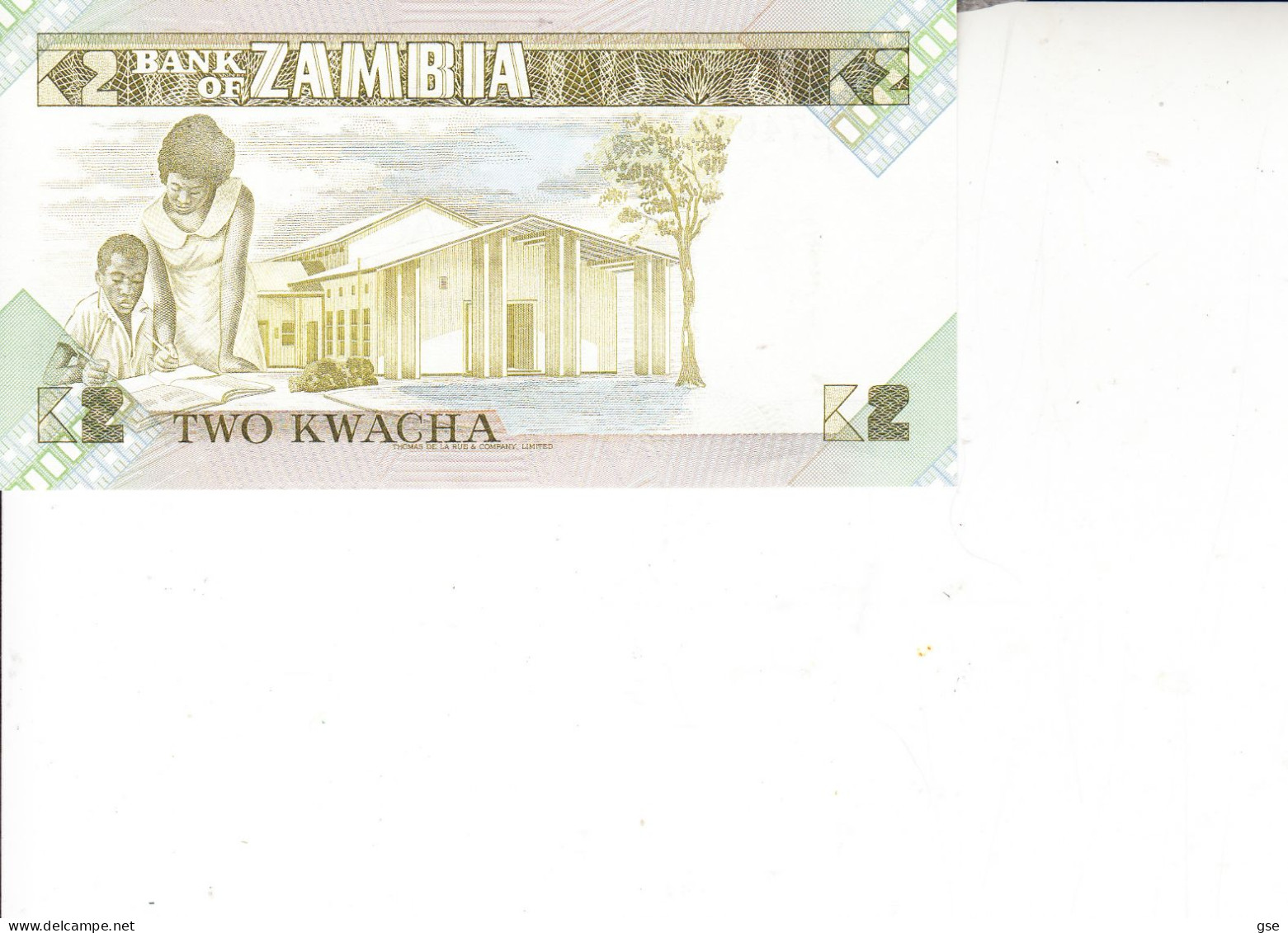 ZAMBIA  - Two Rwacha - Zambie