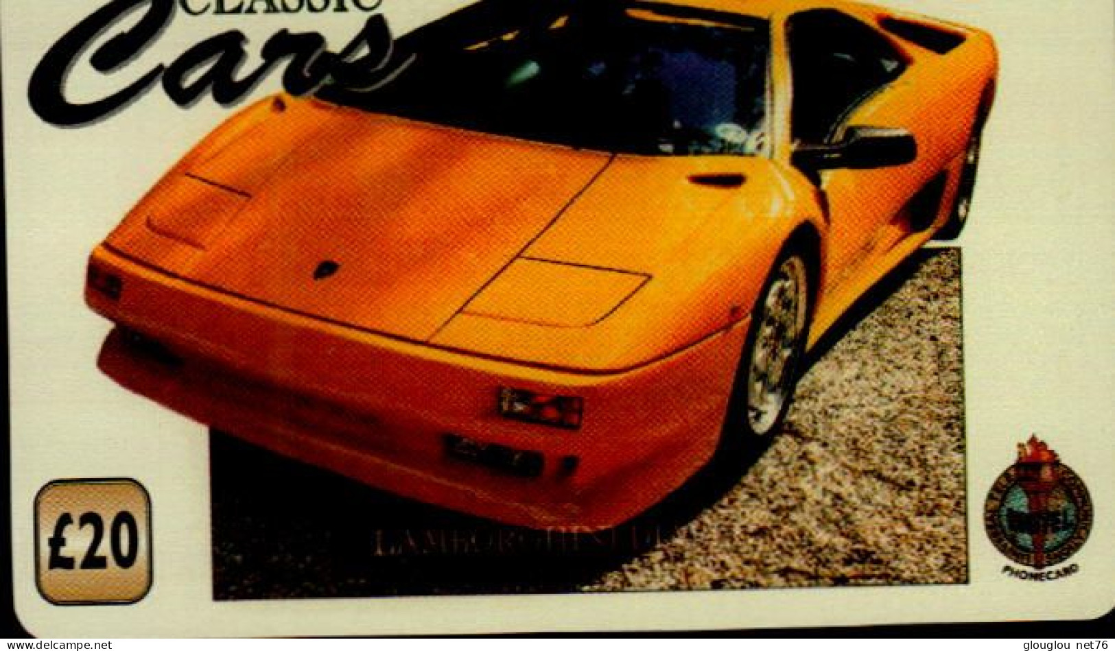 TELECARTE.. LAMBORGHINI - Coches