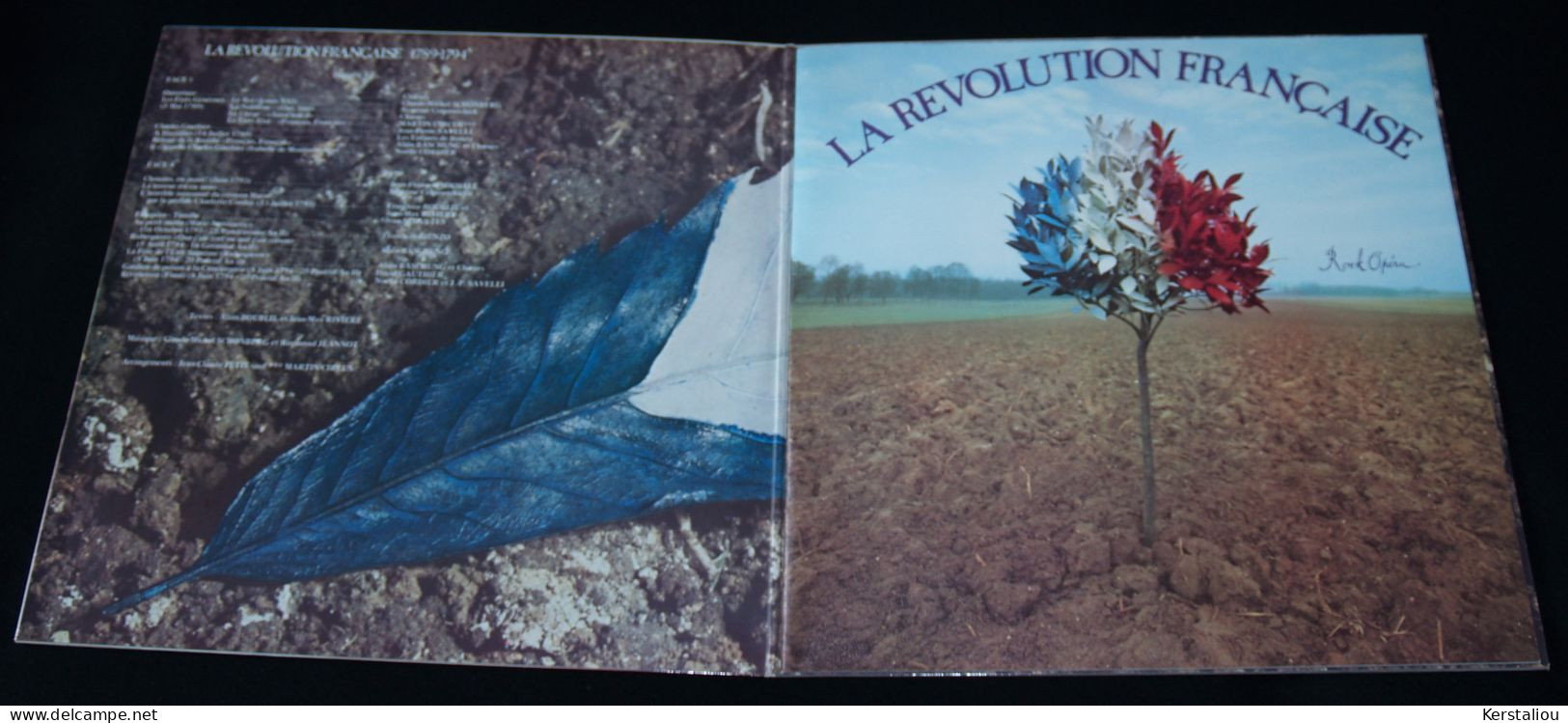 "LA REVOLUTION FRANCAISE" – Opéra Rock – 2 LP – 1973 – LDM.30166A – VOGUE – Made In France - Opera / Operette