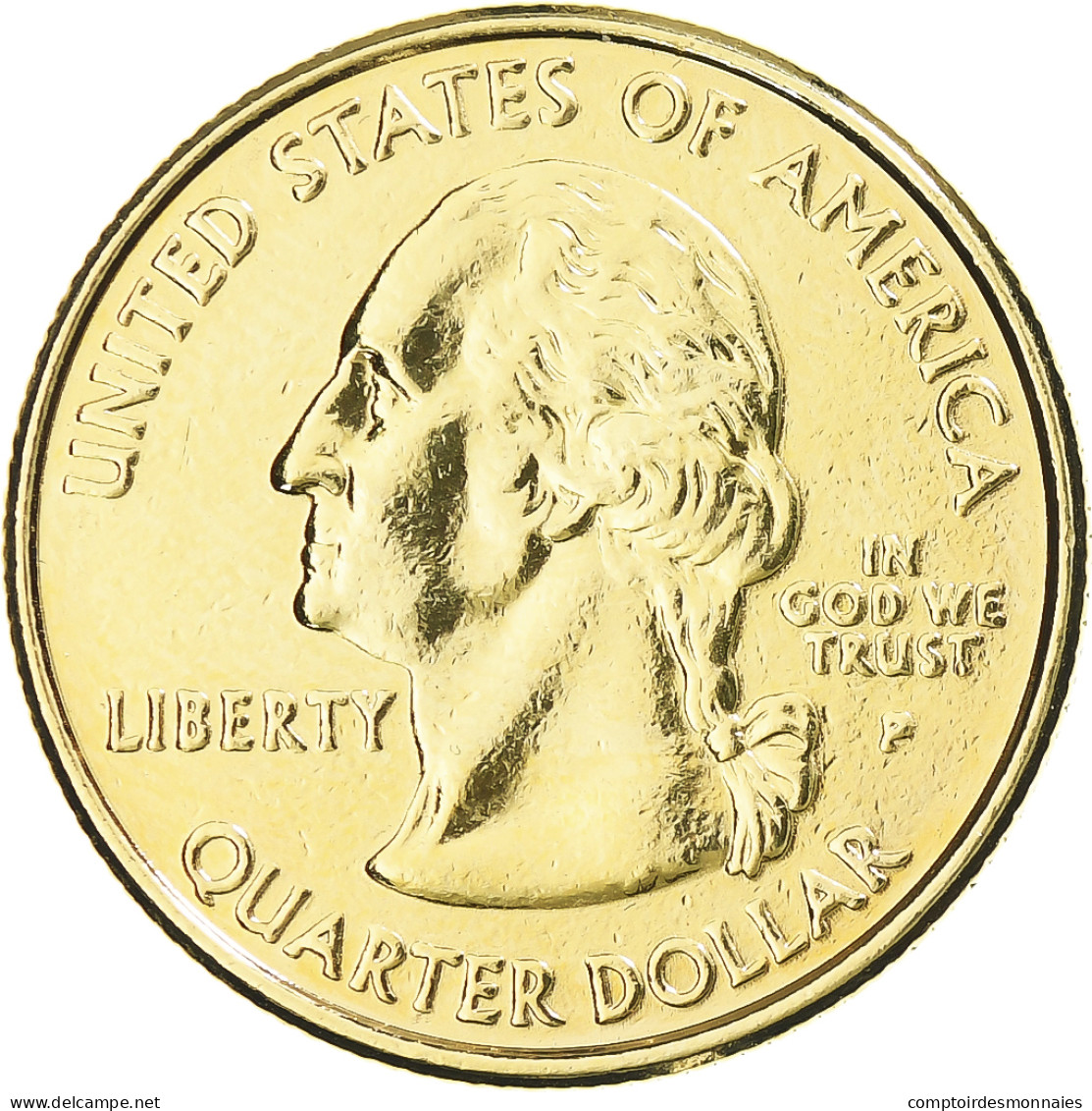 Monnaie, États-Unis, Quarter, 2003, U.S. Mint, Philadelphie, Golden, SPL - 2010-...: National Parks