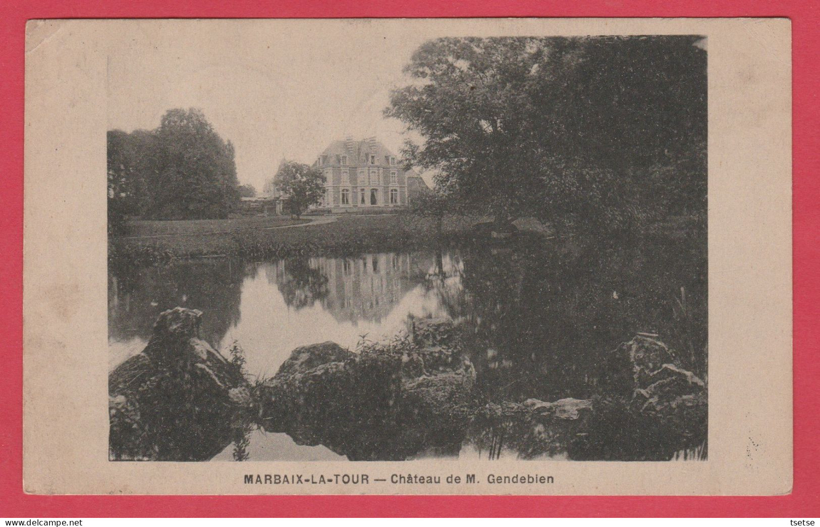 Marbaix-la-Tour - Château De M. Gendebien -1928 ( Voir Verso ) - Ham-sur-Heure-Nalinnes