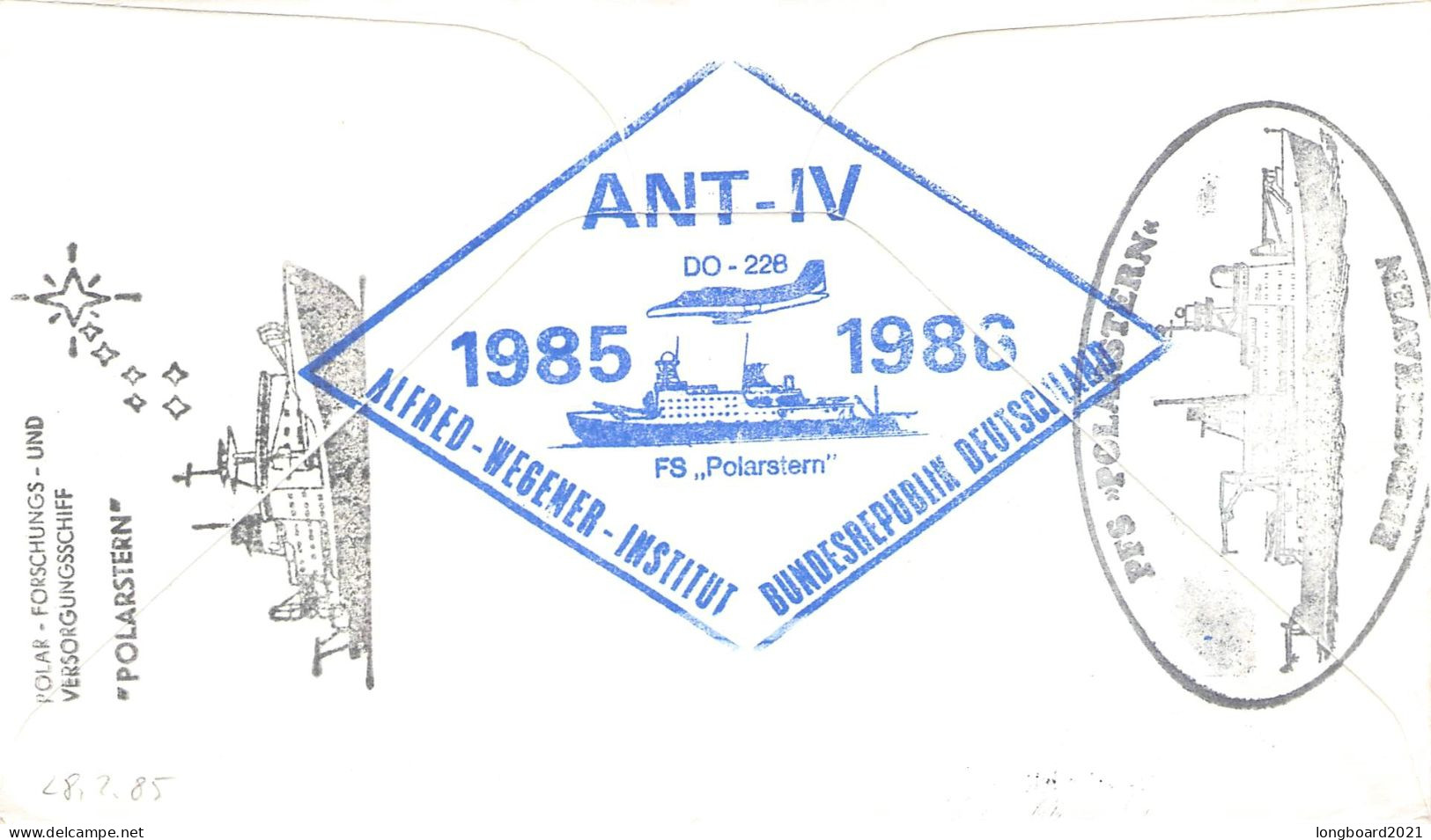 BRIT. ANTARCTIC TERR. - SIGNY - DE 1986 / 1223 - Brieven En Documenten