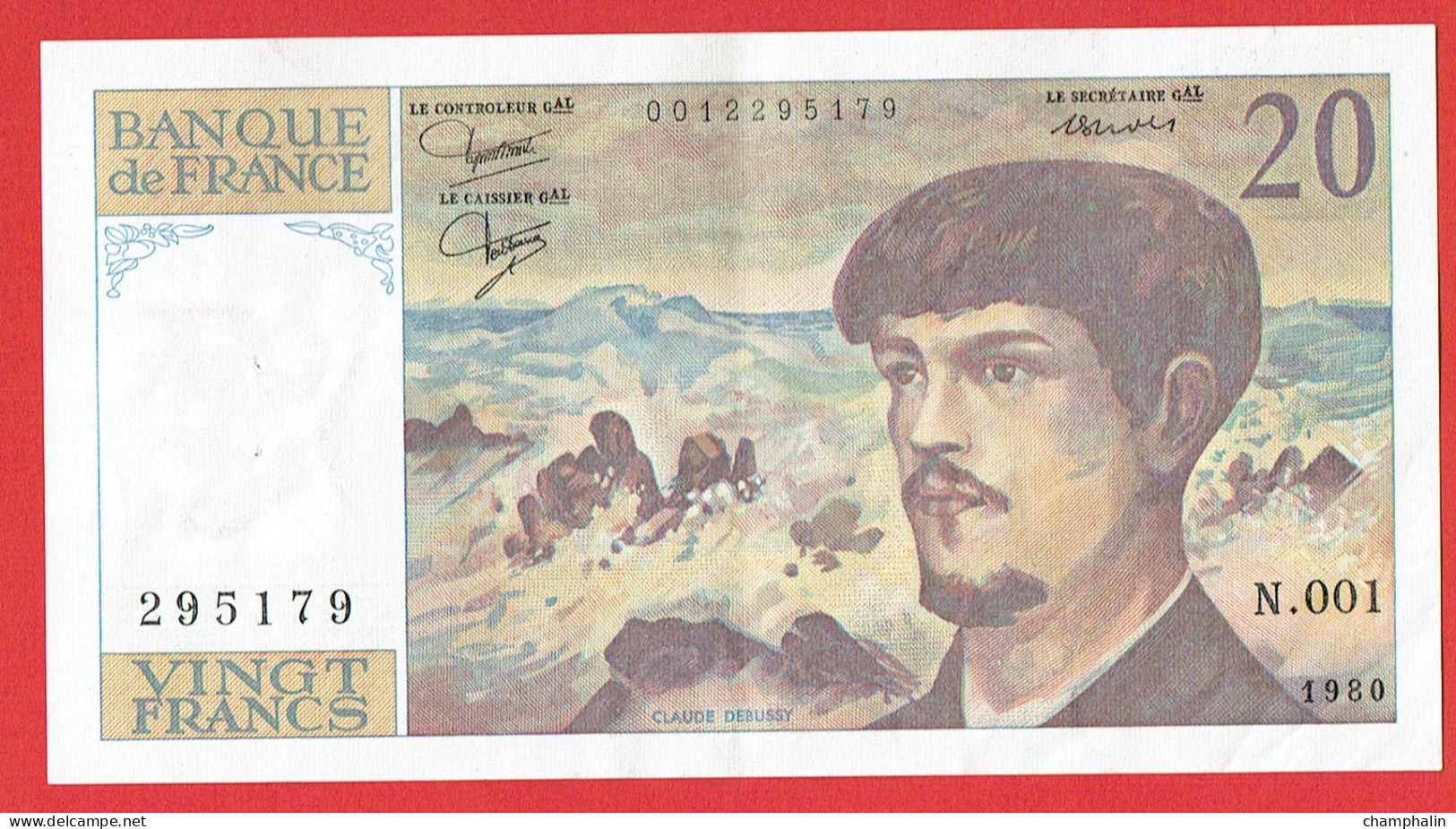 France - Billet De 20 Francs Type Debussy - 1980 - 20 F 1980-1997 ''Debussy''