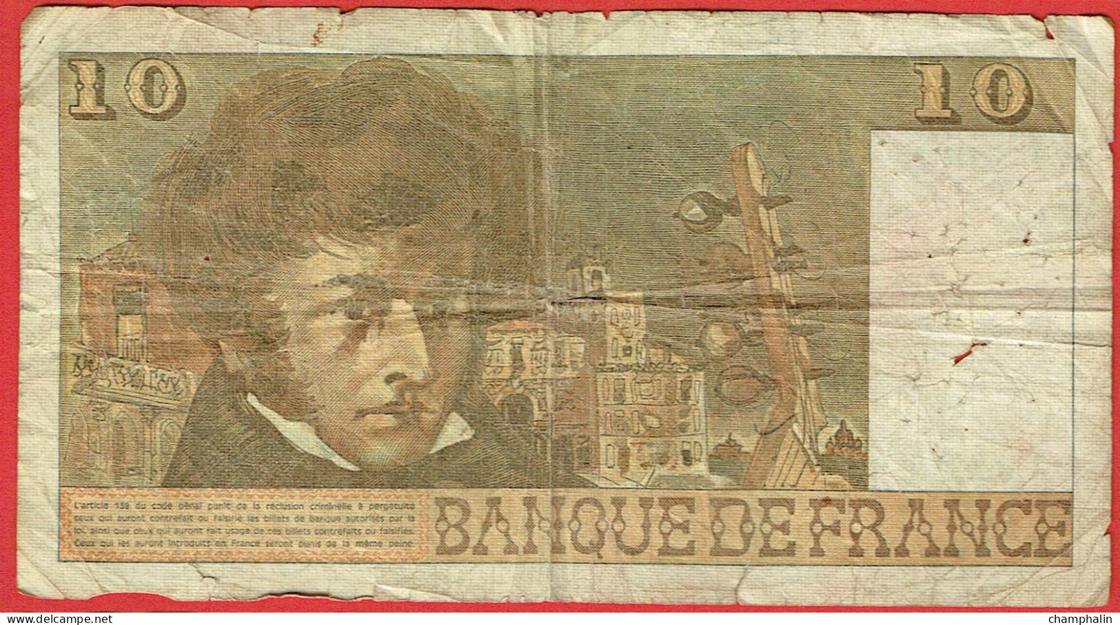 France - Billet De 10 Francs Type Berlioz - 1er Août 1974 - 10 F 1972-1978 ''Berlioz''