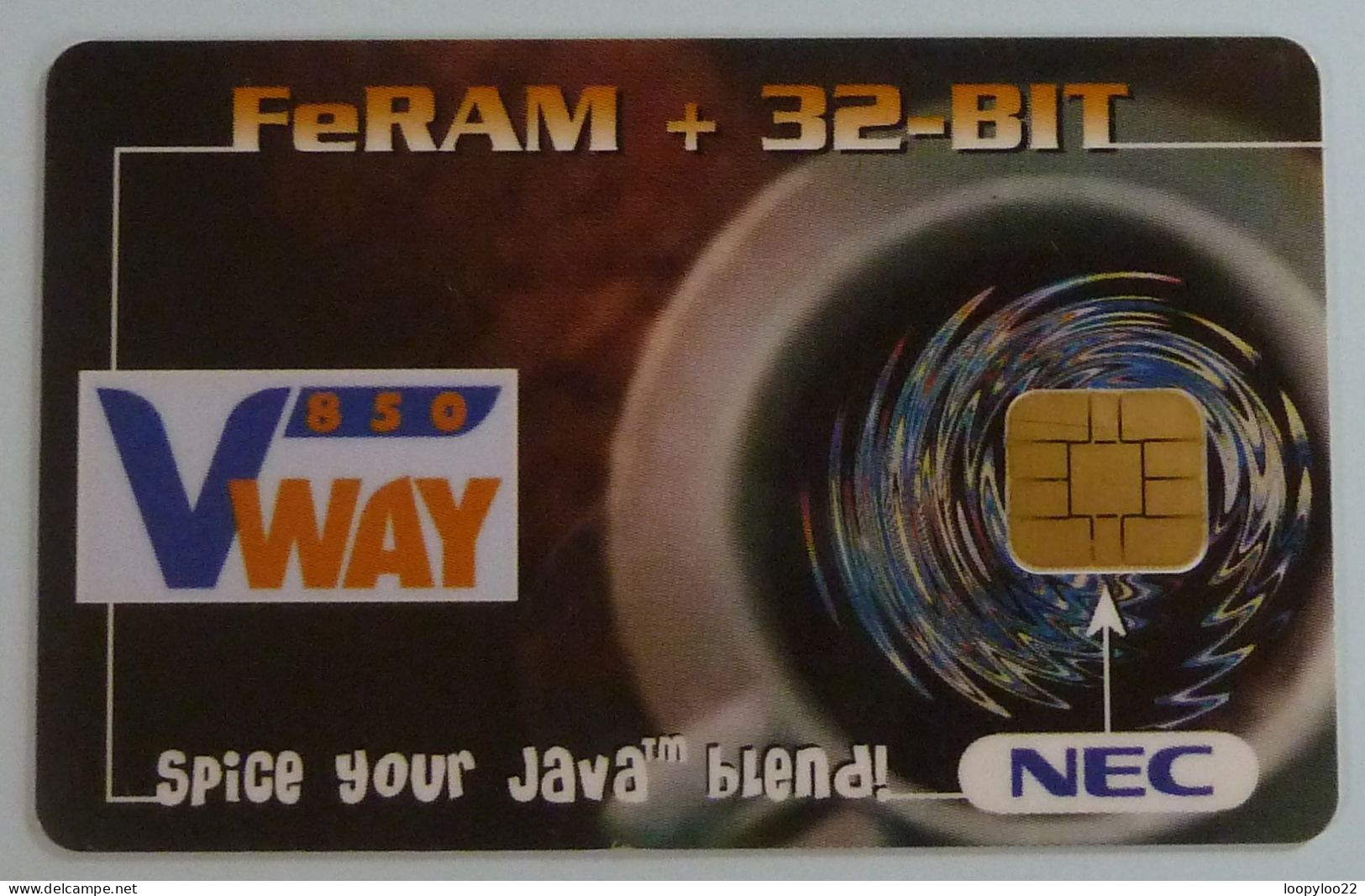 FRANCE - Chip - Smartcard Demo - Spice Your Java Blend - NEC - Used - Privadas